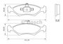 Imagen de PASTILLAS DE FRENO DELANTERA FORD KA 1.0/1.6 2009->